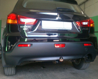 Фаркоп MI 23 для CITROEN C4 Aircross 2012-/ PEUGEOT 4008 2012-/ MITSUBISHI ASX (2010-), Автос, нагрузка 1250/75 кг. БЕЗ подрезки бампера от магазина ФаркопРос